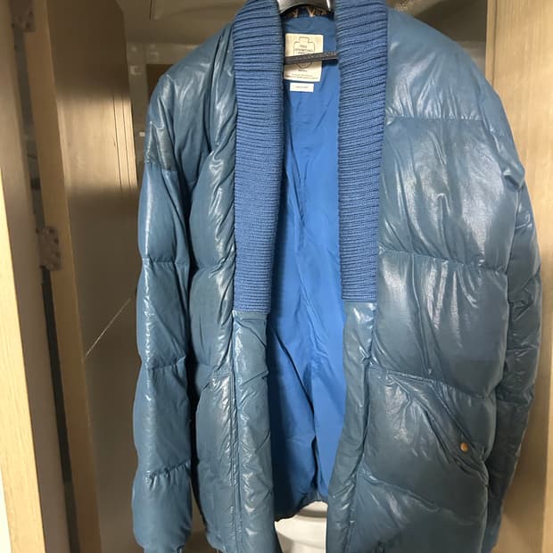 비즈빔 16AW 도테라 다운 자켓 네이비