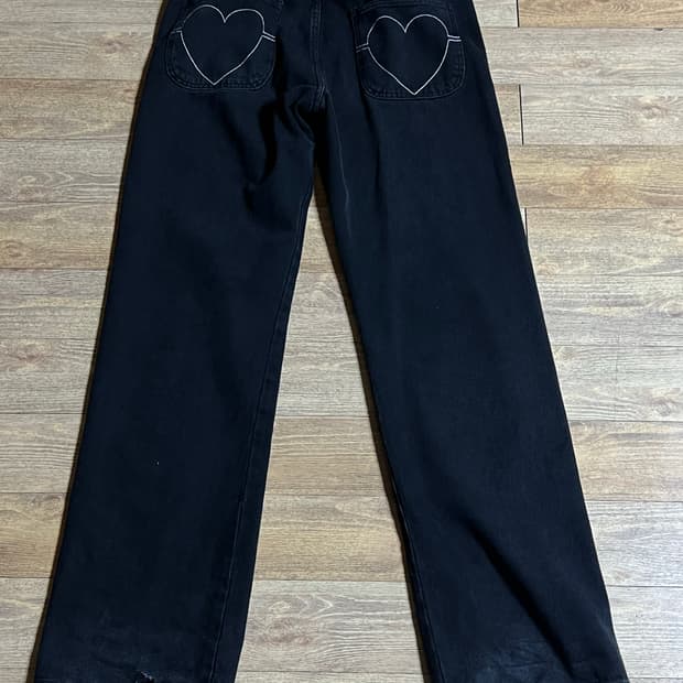 28) 까르네볼렌테 하트 데님