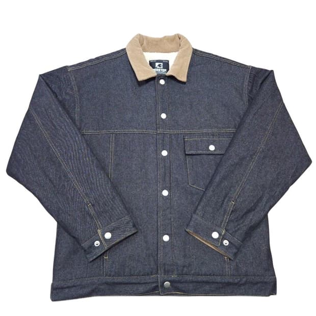 바배) PERSTEP 코듀로이 양털 데님 자켓