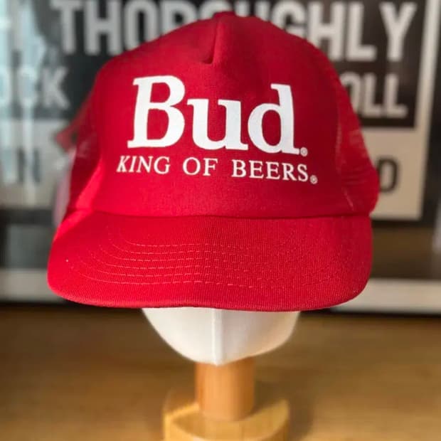 90s Budsweiser 빈티지 버드와이저 모자
