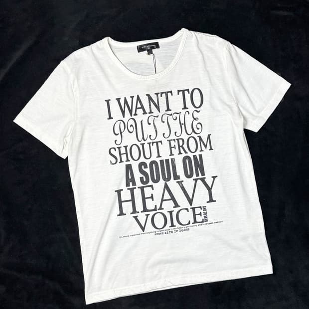 일본빈티지 레터링 반팔티