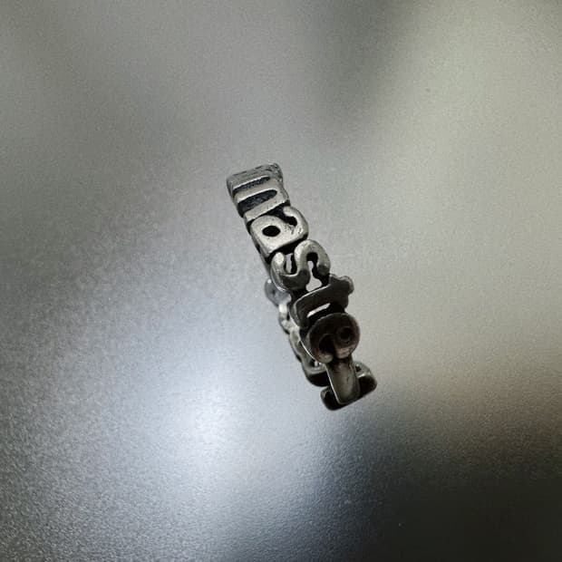 Namaste&Peace 실버링 