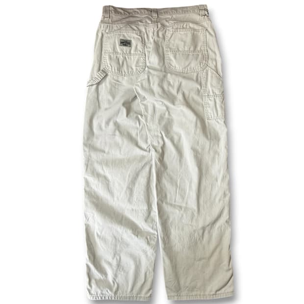 (33) lee 덩가리스 카펜더 아이보리 코튼팬츠