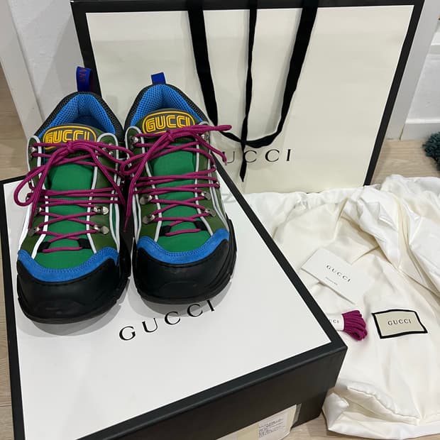 Gucci 구찌 플래시트랙 스니커즈 그린 블루 7+