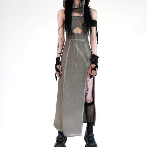 Bonnienkiye Washing hoodie dress