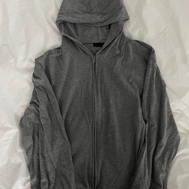 머듈 후드집업 그레이 4사이즈