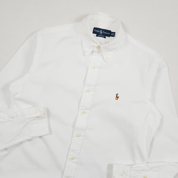 L(100) 폴로 랄프로렌 커스텀핏 버튼다운 셔츠
