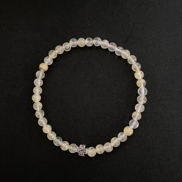 시트린 레이어드 팔찌