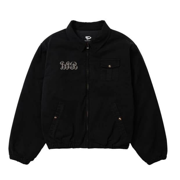 웰빙익스프레스 봄버자켓 블랙