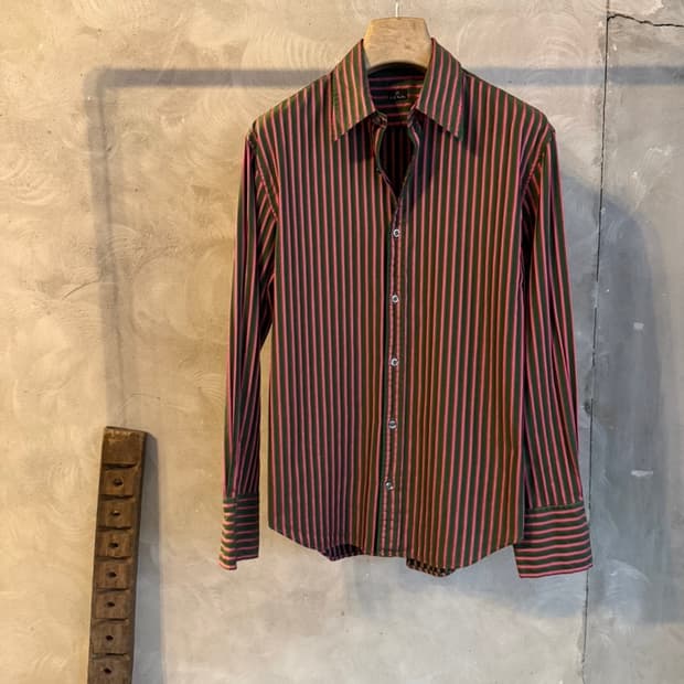 폴스미스 스트라이프 셔츠 슬림100