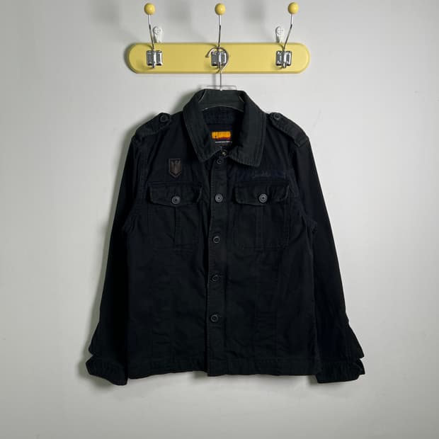 브루클린 인더스트리 블랙 필드 자켓 L