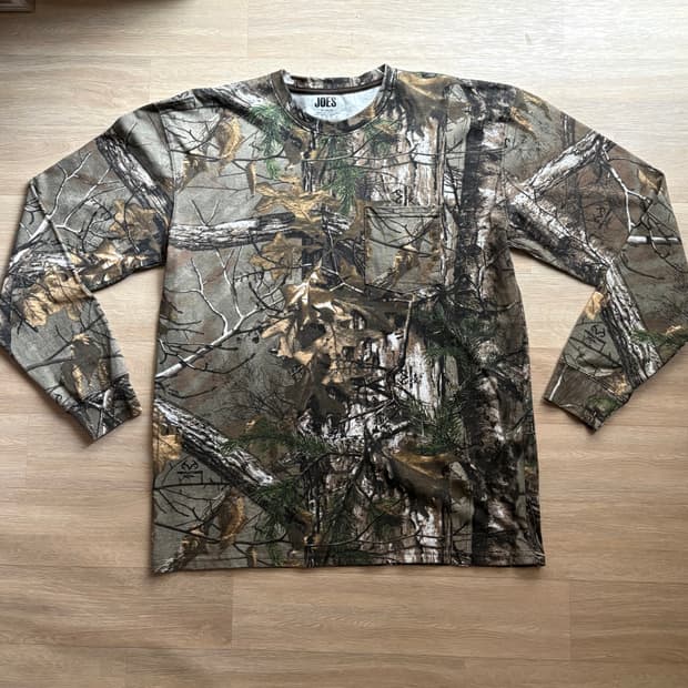 (XL) realtree 리얼트리 빈티지 긴팔 티셔츠 롱슬리브 카모