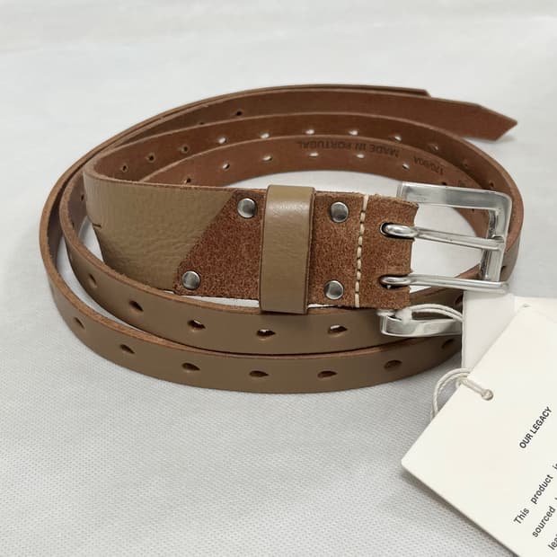 [80]아워레가시 25fw SPLIT 벨트/샌드