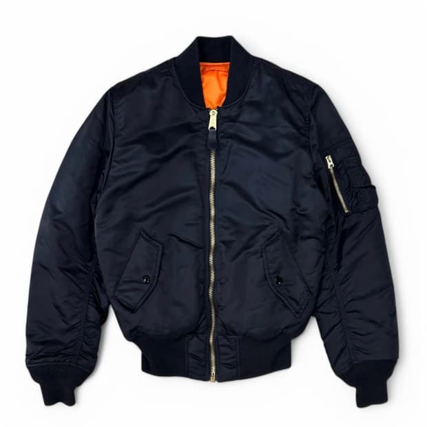 알파인더스트리 MA-1 플라이트자켓 블랙