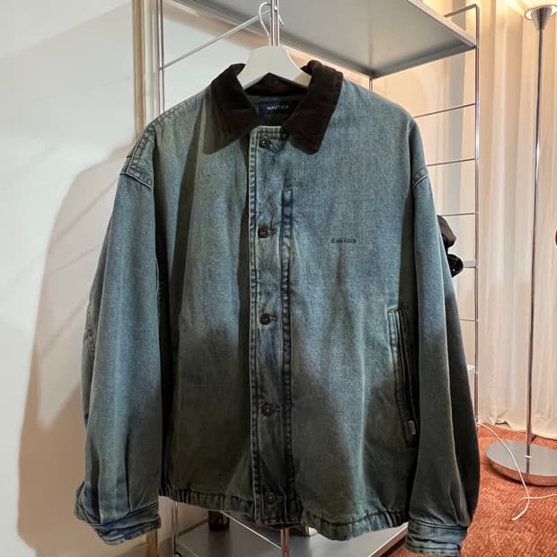 Nautica jp 데님 블루종 M