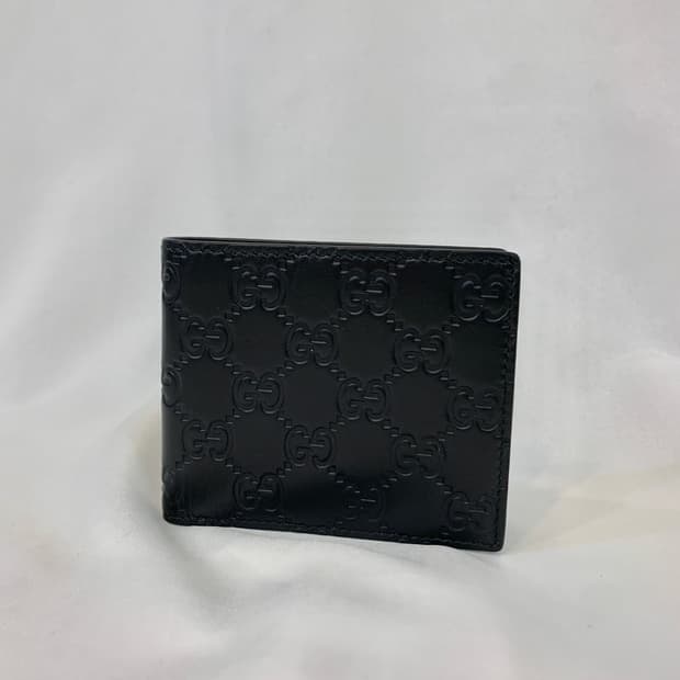 구찌 GG시마 레더 반지갑 365466