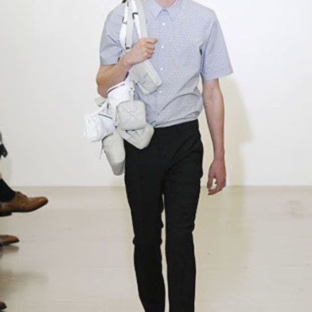 Jil sander by raf 09SS geometry ss shirt