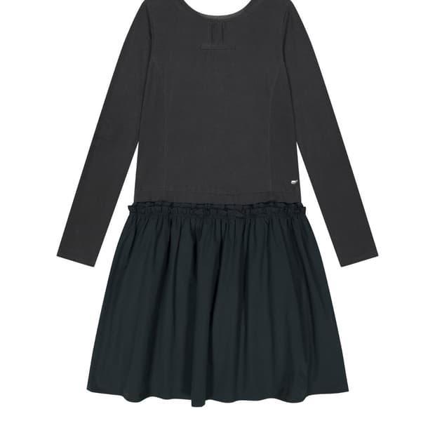 코이세이오 투웨이 셔링 원피스 차콜