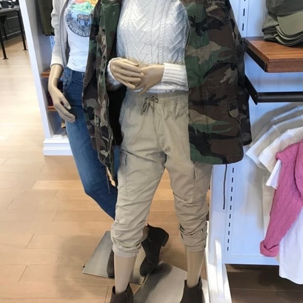 여성 폴로 카고 조거팬츠