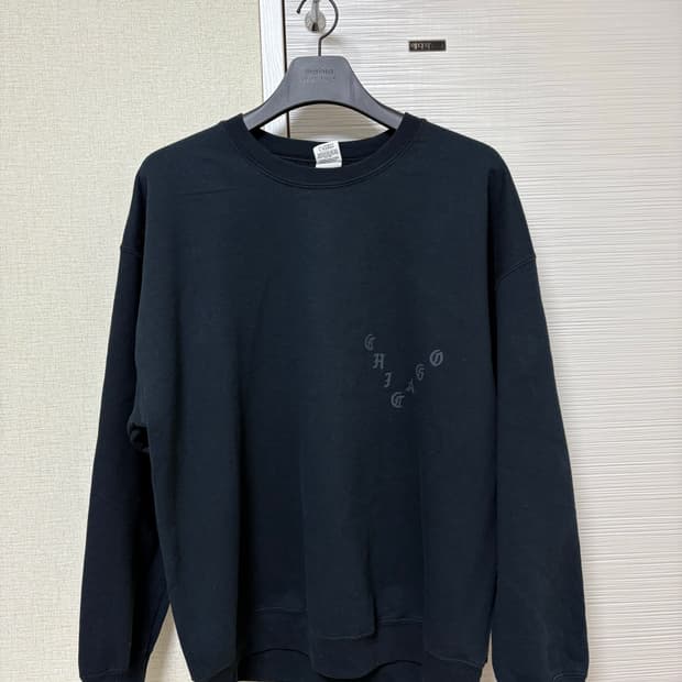 칸예 머천다이즈 파블로 맨투맨 시카고 XL