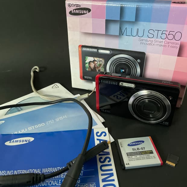 [풀박스]삼성 VLUU ST550 한효주 디카 카메라