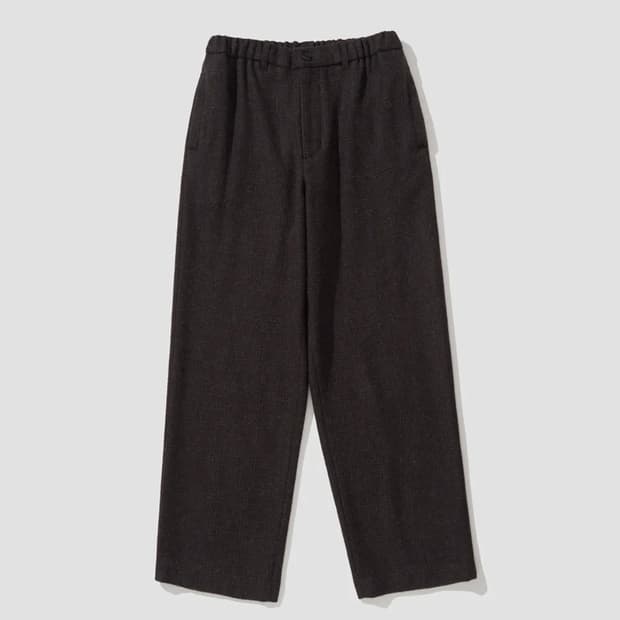 [M] 셔터 wool banding pants (purple)