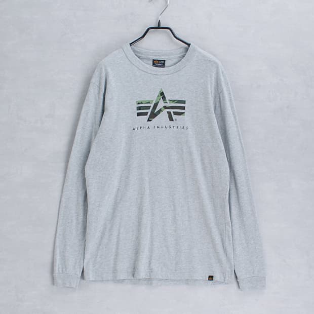 ALPHA  crew neck L/S _ S4612