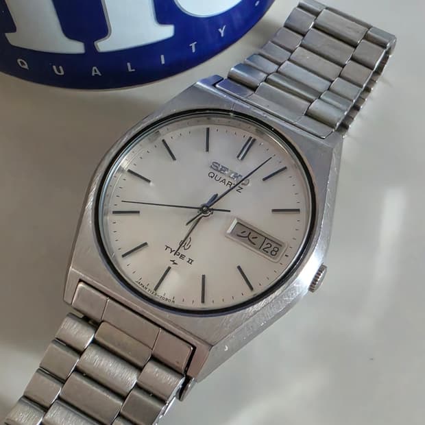 73년 빈티지 세이코 TYPE II 쿼츠 베젤리스 7123-7080