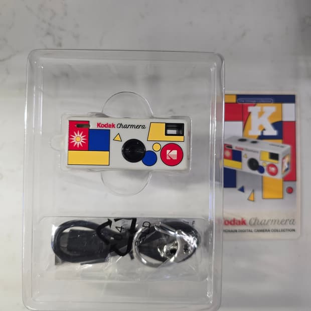 코닥 차메라 키체인 디지털카메라(SD카드 미포함) 단순개봉품