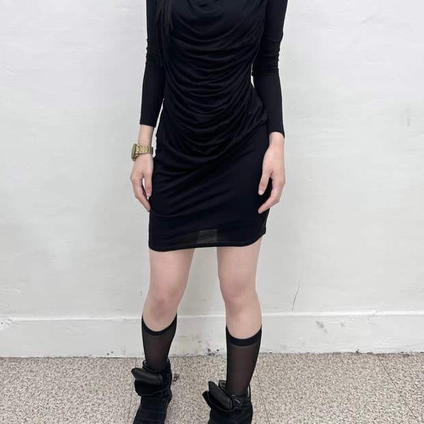 Helmut lang drape onepiece