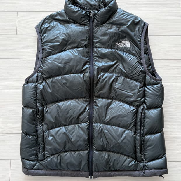 TNF 노스페이스 아콘가쿠아 다운 패딩 조끼 베스트 M (100)