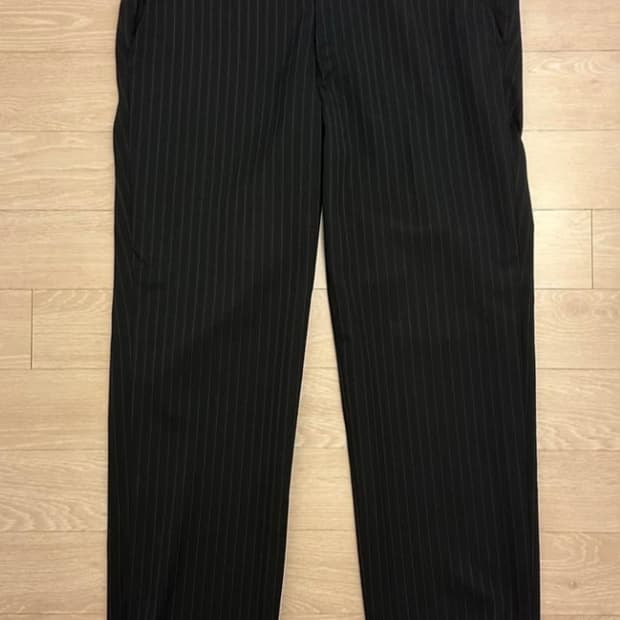 꼼데가르송 옴므 플러스 스트라이프 팬츠