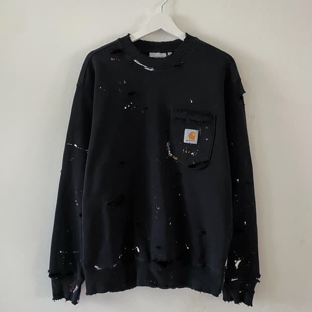 칼하트 디스트로이드 맨투맨