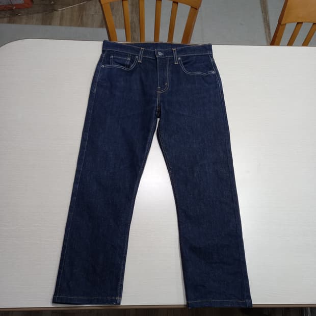 31  리바이스502 스판 슬림일자진 진청 31-476