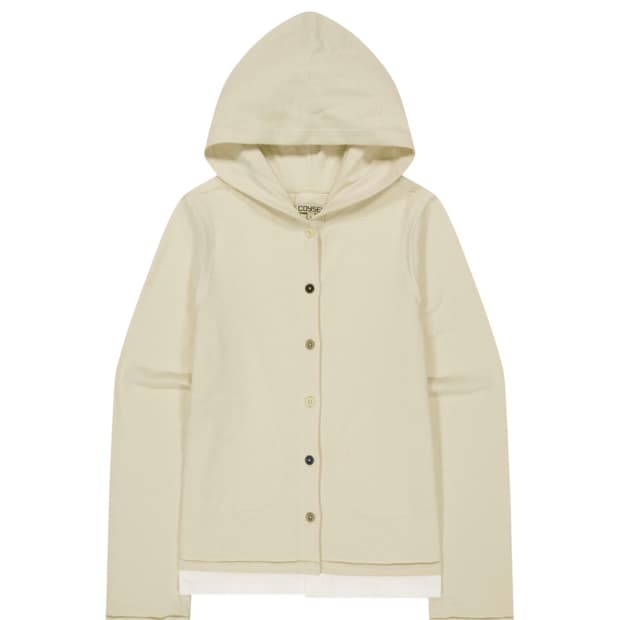 구합니다) 코이세이오 버튼업 후디 아이보리 2사이즈