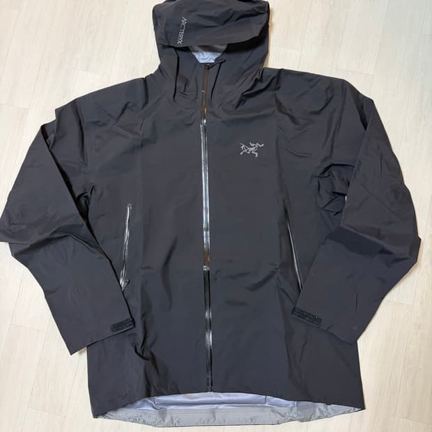 XL 아크테릭스 베타 블랙 고어텍스 후디 자켓