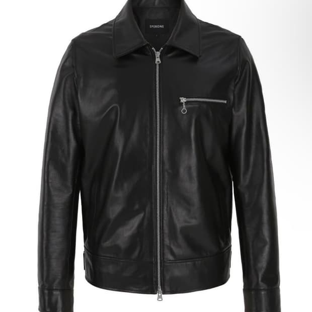 [정가 20만원] 스페로네 양가죽 레더 자켓 XL