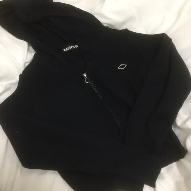 미스치프 롬버스 니트집업 M