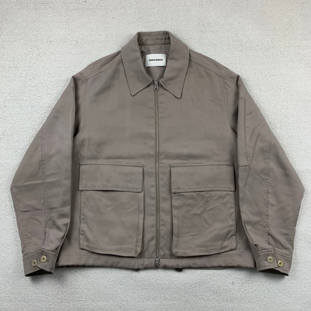 인사일런스 드레이프 플라이트 텐셀 자켓