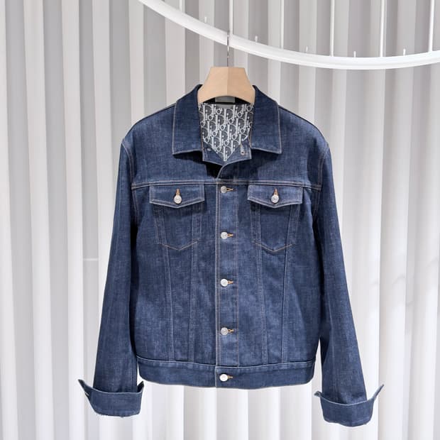 52 / 디올 오블리크 데님 청자켓