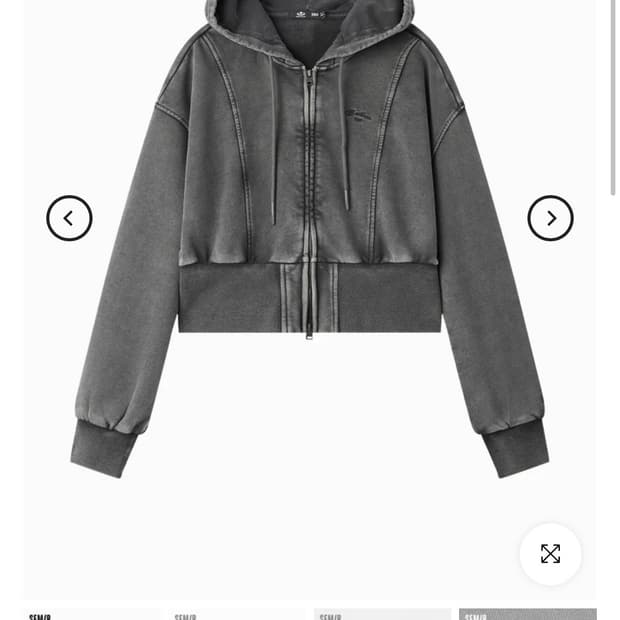 [구매글]semir Women Micro Loose FitJacket 