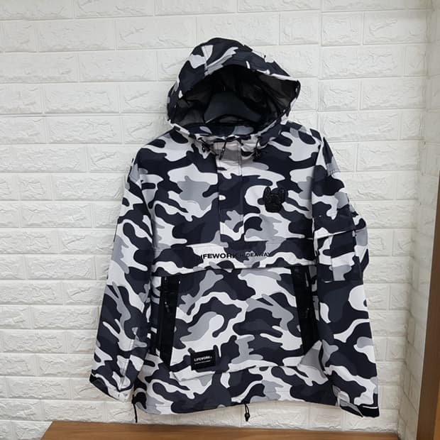 라이프워크 바람막이 점퍼 남성100-105 (후드 라독와펜 아노락 LW2