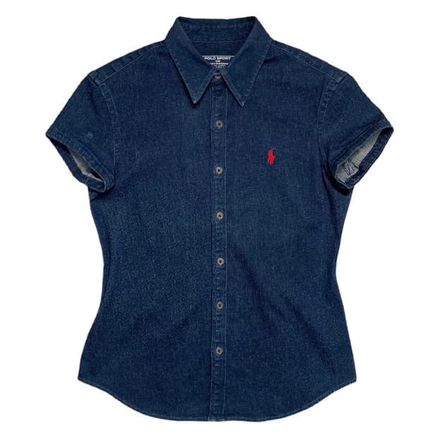 RALPH LAUREN 스포츠우먼 데님 셔츠 11