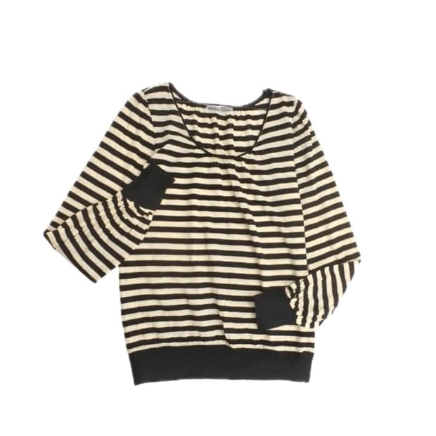 츠모리 치사토 스트라이프 티셔츠