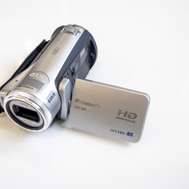 Panasonic HDC-SD5 / 빈티지 디지털 캠코더