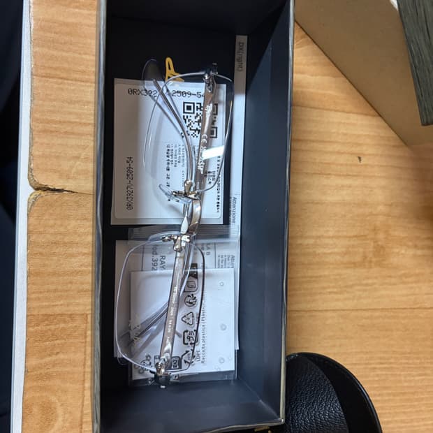 레이벤 에이셉 라키 무테안경 판매합니다