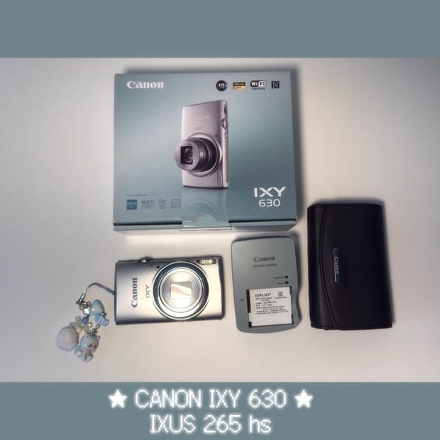 작례★ 캐논 IXY 630(익서스 IXUS 265hs) 빈티지 풀박스