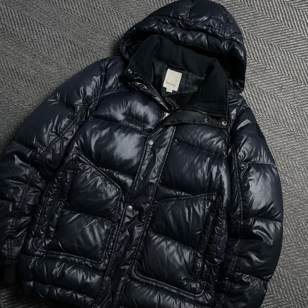 DIESEL 디젤 아카이브 덕다운 글로시 패딩 점퍼y 6258
