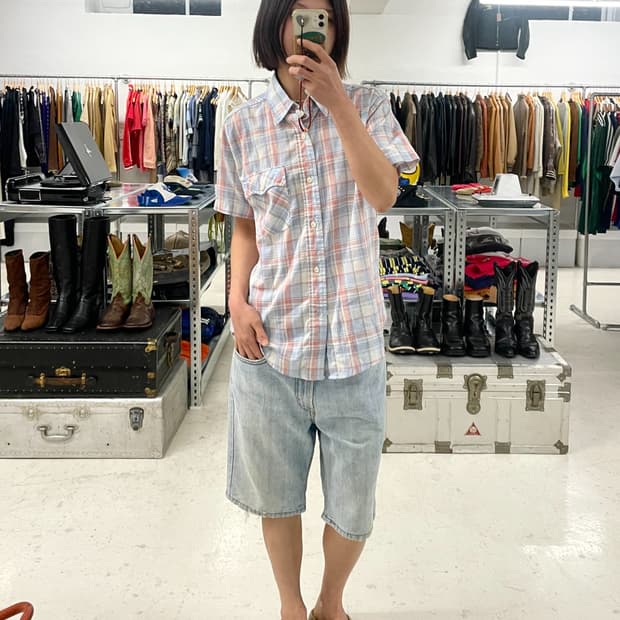 70~80's LEVI'S paris sorbonne shirt 