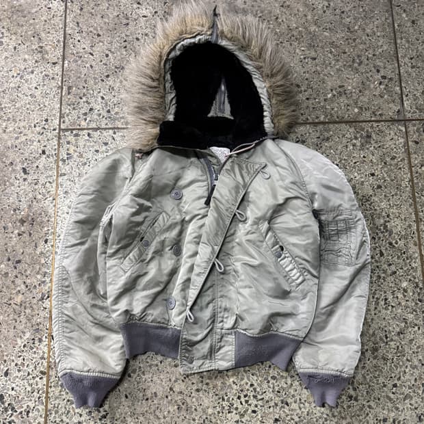 [M] 90s Alpha industries N2B 항공 점퍼
